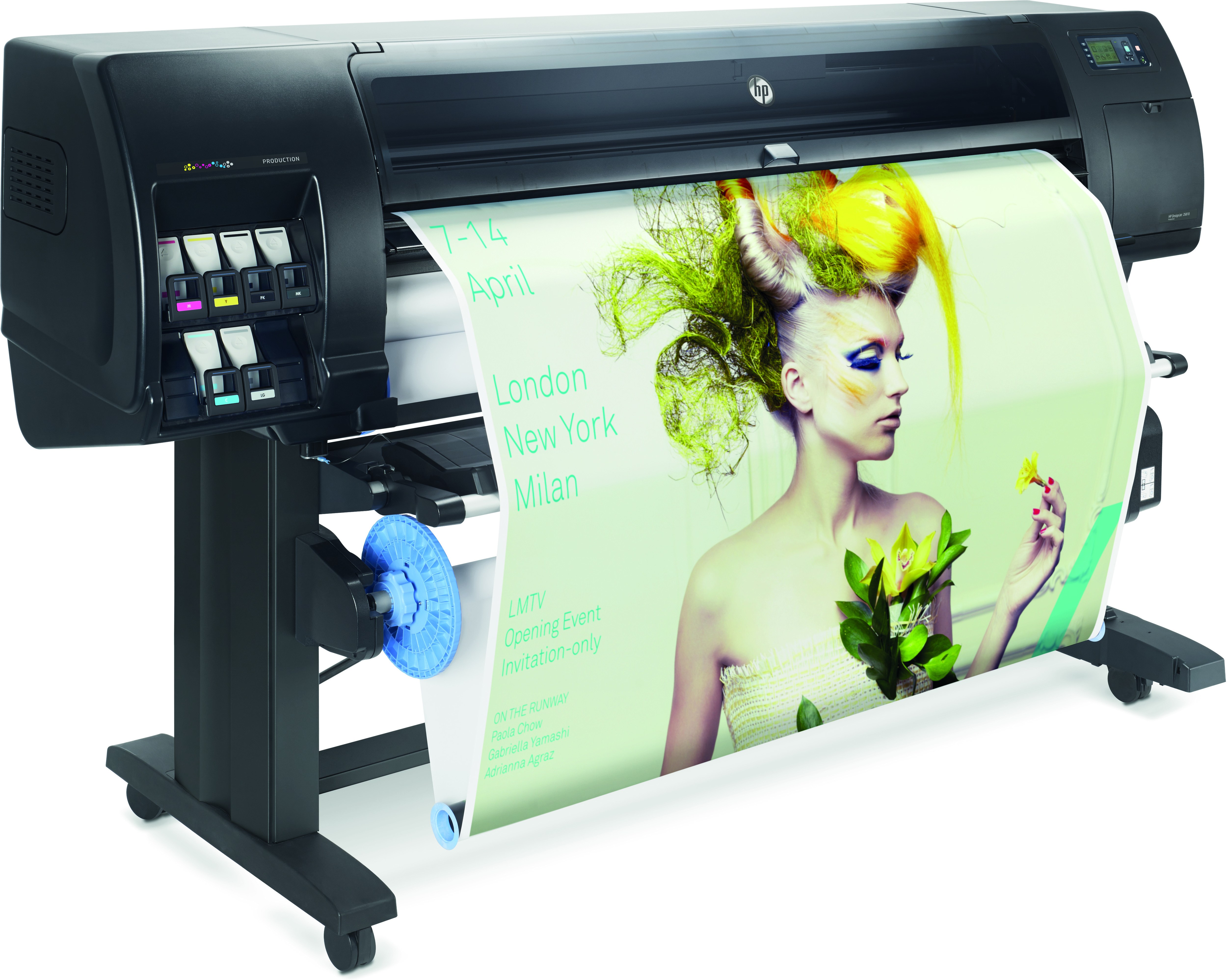 HP DesignJet Z6610, Grossformatdrucker / Plotter bis 152cm max. Druckbreite