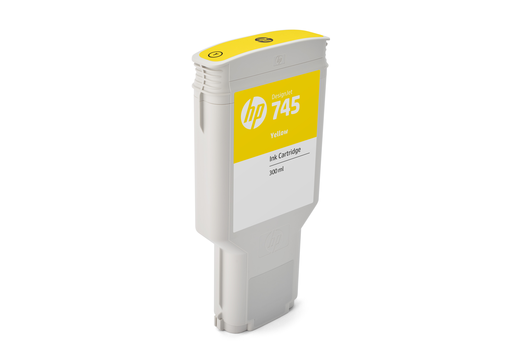 HP 745 Tintenpatrone gelb 300ml - F9K02A