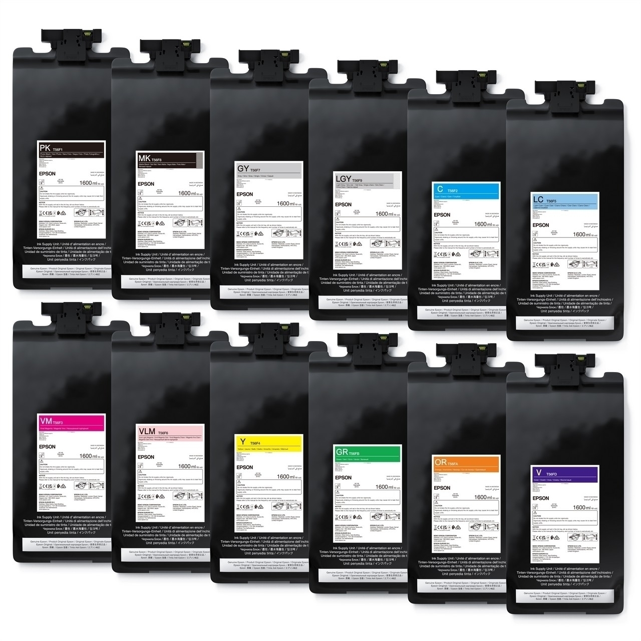 EPSON Tinte grau 1600ml SureColor SC-P20500