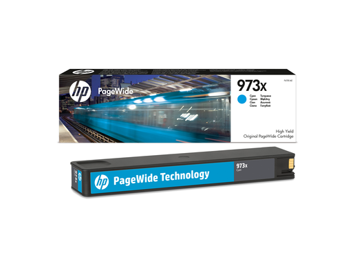 HP 973X cyan PageWidePatrone - F6T81AE