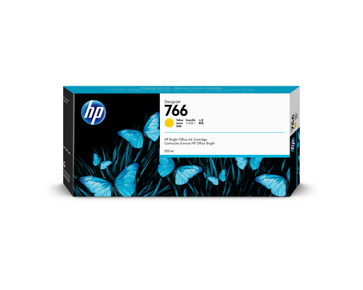 HP Tintenpatrone 766 gelb 300ml