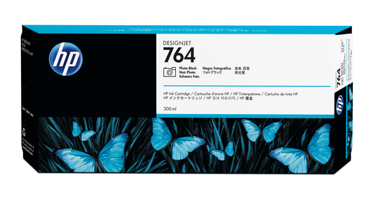 HP Tintenpatrone 764 Photoschwarz 300ml