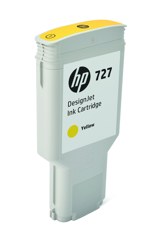HP 727 Tintenpatrone gelb 300ml - F9J78A