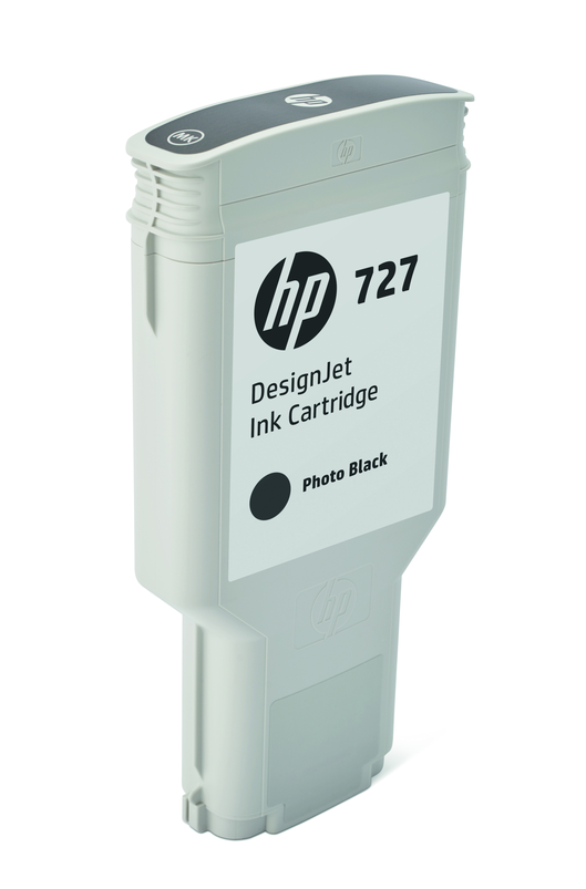 HP 727 Tintenpatrone fotoschwarz 300ml - F9J79A