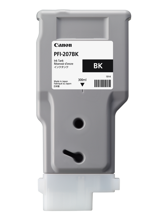 CANON Tintenpatrone PFI-207 Schwarz 300ml