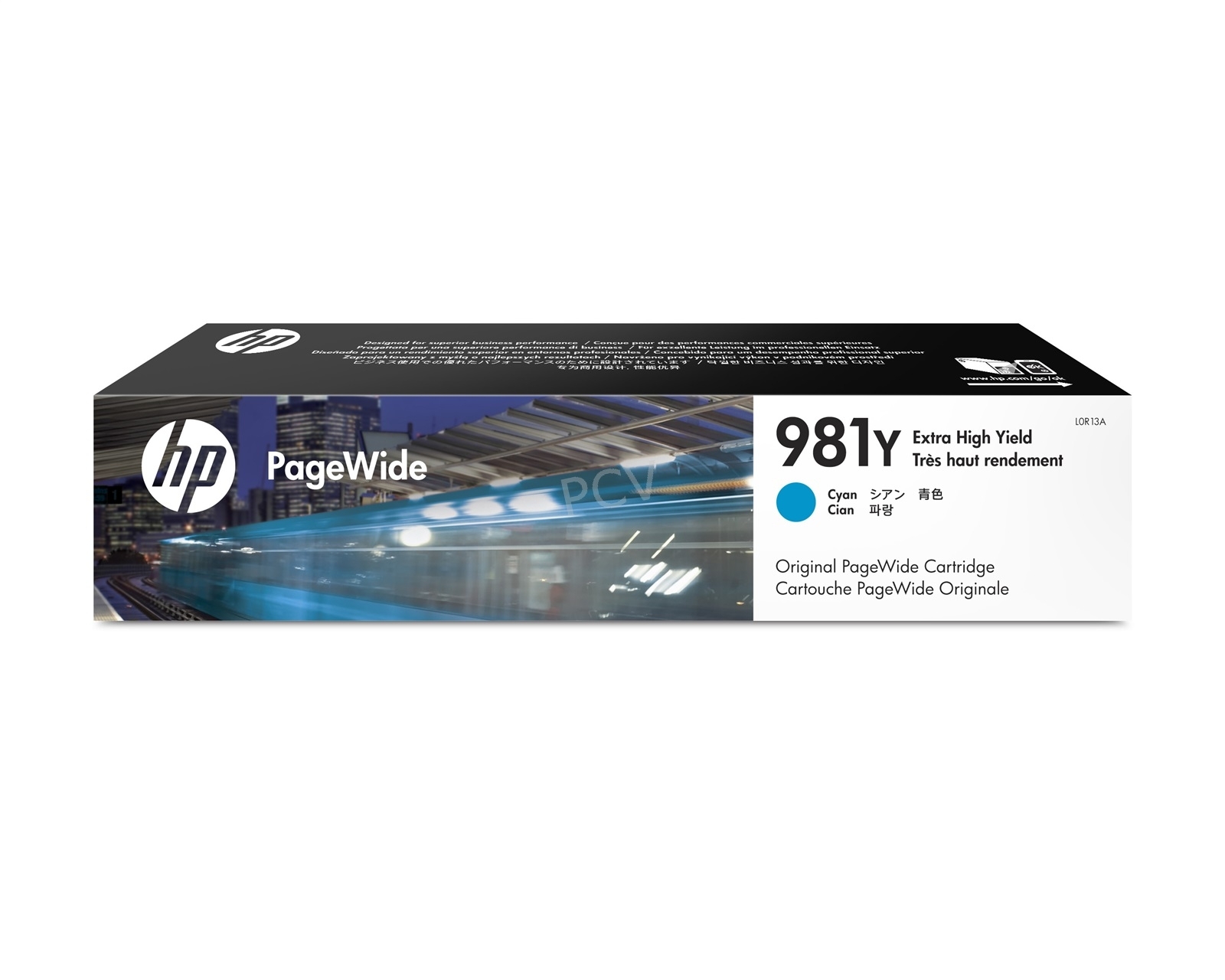 HP 981Y cyan PageWidePatrone - L0R13A