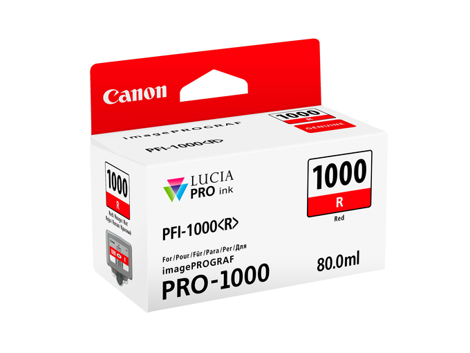 CANON Tintenpatrone PFI-1000 Rot