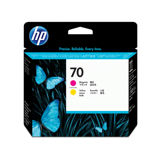 HP 70 Druckkopf magenta/yellow - C9406A