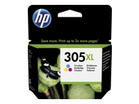 HP 305XL - 5 ml - Hohe Ergiebigkeit - Farbe (Cyan, Magenta, Gelb) - original - Tintenpatrone