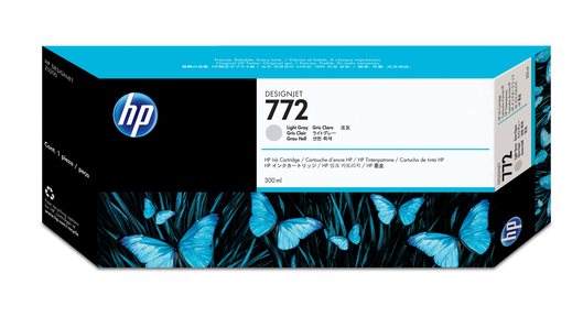 HP 772 Tintenpatrone hell grau 300ml - CN634A