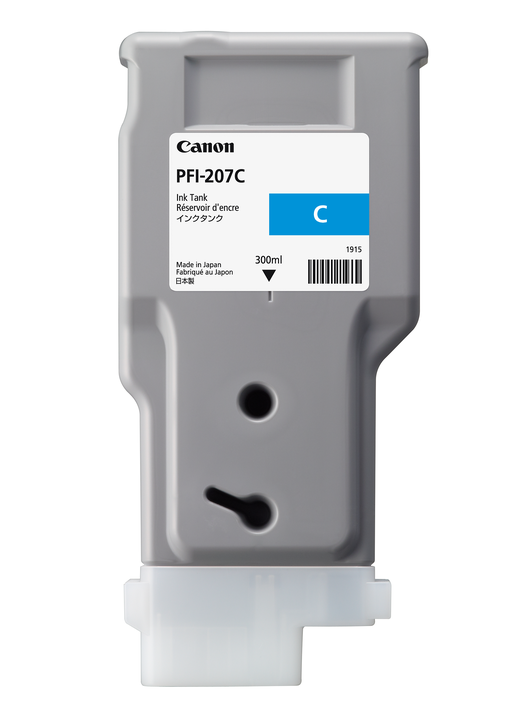 CANON Tintenpatrone PFI-207 Cyan 300ml