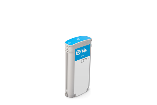 HP 745 Tintenpatrone cyan 130ml - F9J97A