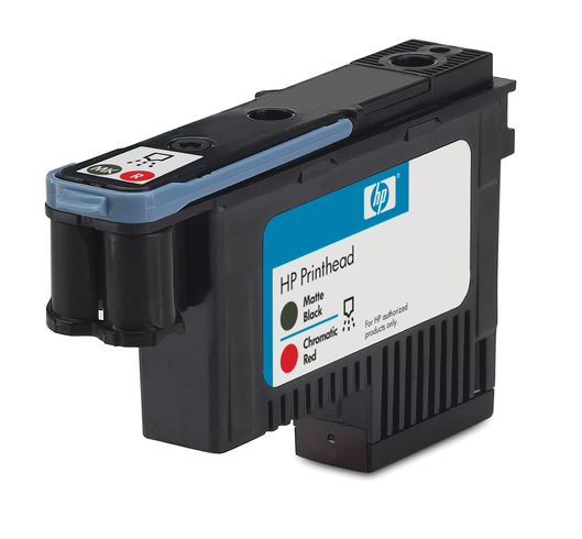 HP 73 Druckkopf mattschwarz /Chromatisch Rot - CD949A