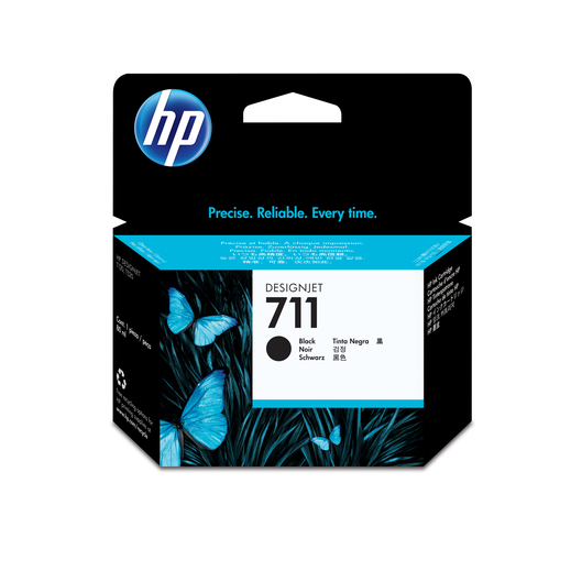 HP 711 Tintenpatrone schwarz 80ml - CZ133A
