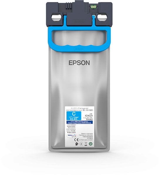 EPSON Tintenbehälter/Patrone XL cyan für WorkForce Pro WF-C879, WF-C878