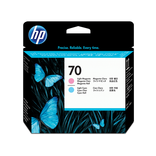 HP 70 Druckkopf magenta light/cyan light - C9405A