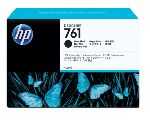 HP 761 Tintenpatrone matt schwarz 400ml - CM991A