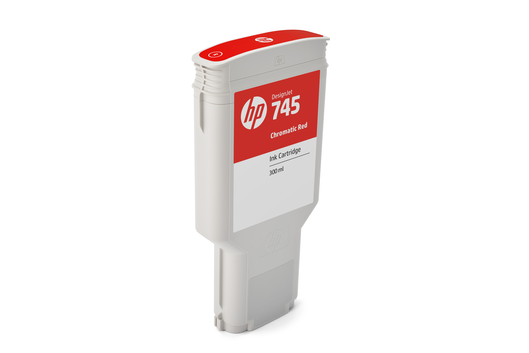 HP 745 Tintenpatrone chromatisch rot 300ml - F9K06A