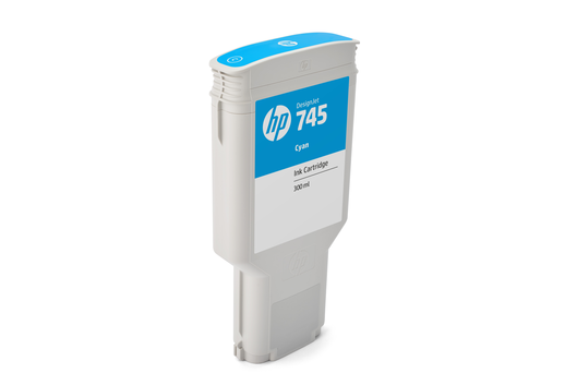 HP 745 Tintenpatrone cyan 300ml - F9K03A