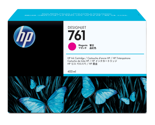 HP 761 Tintenpatrone magenta 400ml - CM993A