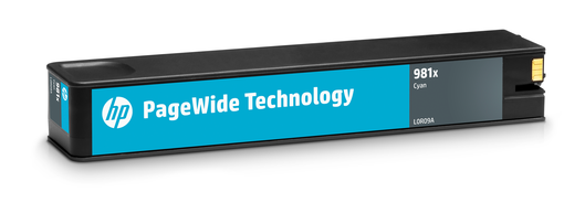 HP 981X cyan PageWidePatrone - L0R09A
