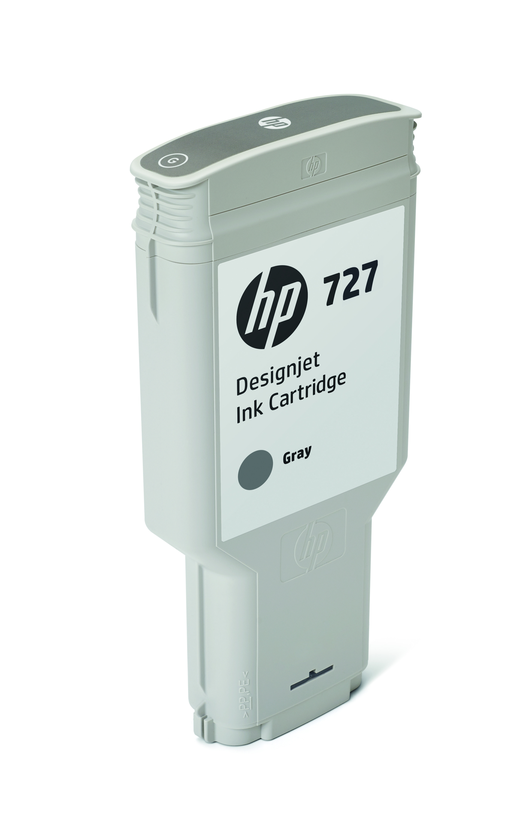 HP 727 Tintenpatrone grau 300ml - F9J80A