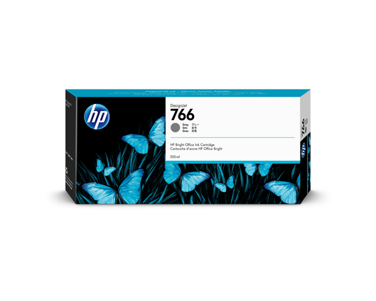 HP Tintenpatrone 766 grau 300ml