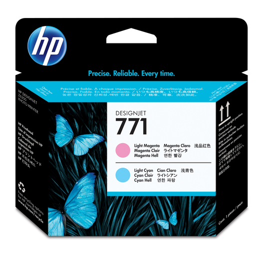HP Druckkopf 771 light magenta+ light cyan