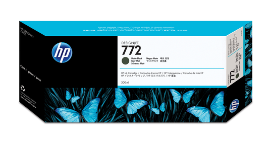 HP 772 Tintenpatrone matt schwarz 300ml - CN635A