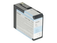 Epson T5805 - 80 ml - hell Cyan - original - Tintenpatrone